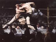 George Bellows Set-to oil on canvas